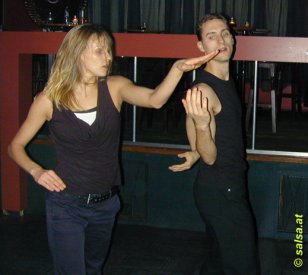 Graz: Salsa im Roodyz (anklicken zum Vergr��ern - click to enlarge)