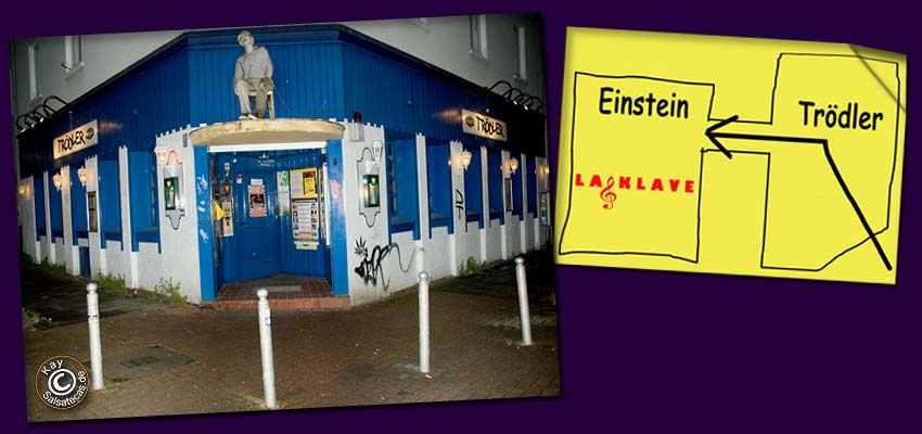 Salsa im Cafe Tr&ouml;dler / Einstein, Dortmund