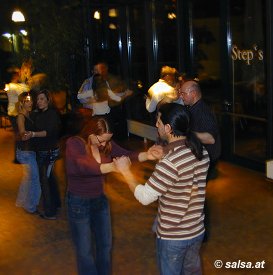 Salsa in Kaiserslautern: Steps (click to enlarge - anklicken zum Vergr��ern)